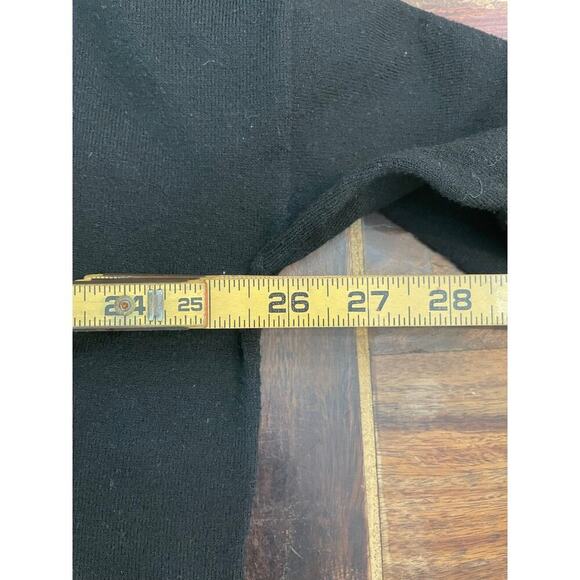 T Tahari Women's Black Long Sleeve Crew Neck Pullover Sweater Size XL - Picture 3 of 8